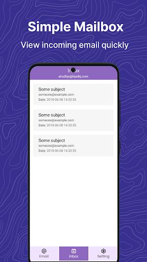 Quick Temp Mail - Temporary Screenshot2