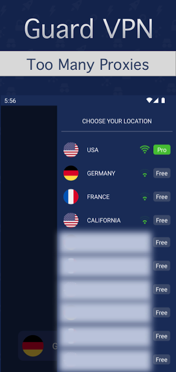 Guard Vpn - Unlimited Servers Screenshot2