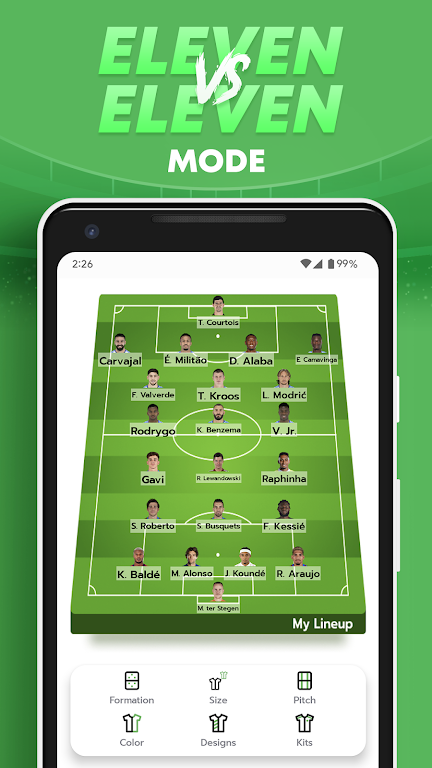 My Lineup: Lineup Builder Screenshot4