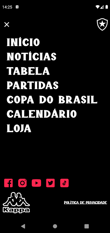 Botafogo TV Screenshot2