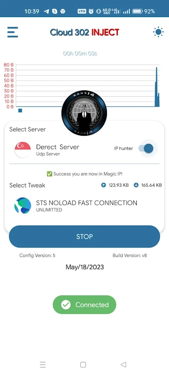 Cloud 302 VPN Screenshot3