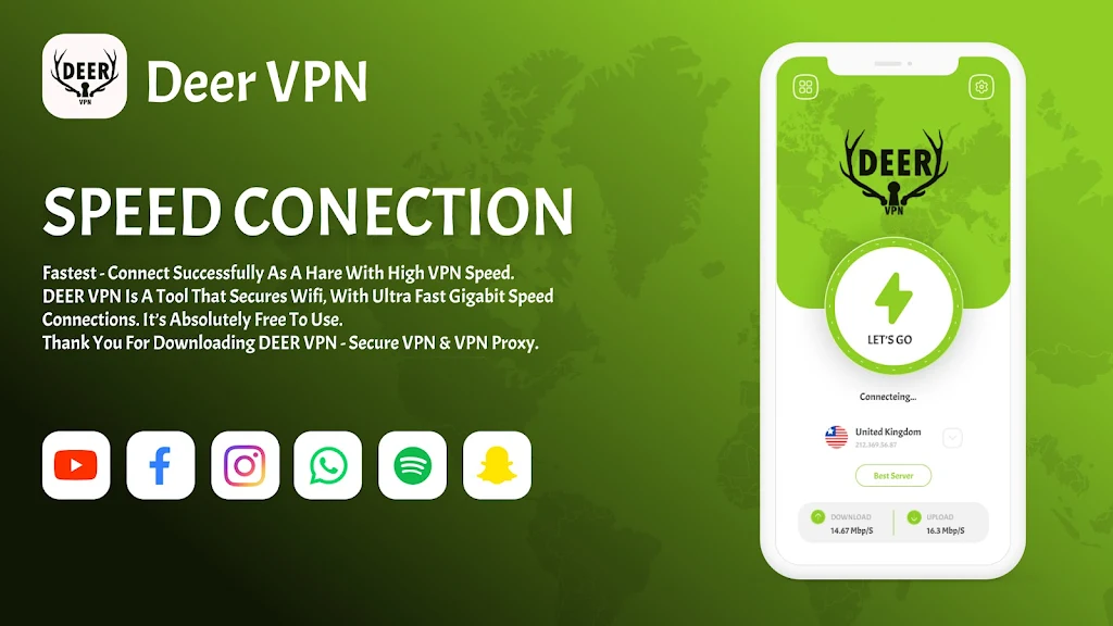 Deer vpn -vpn Screenshot3