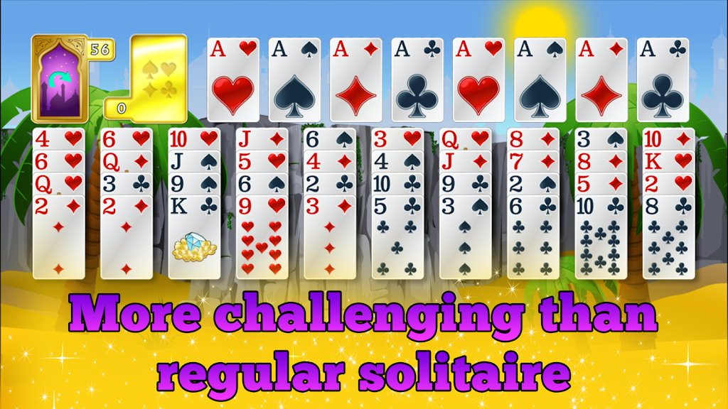 Forty Thieves Solitaire Gold Screenshot1