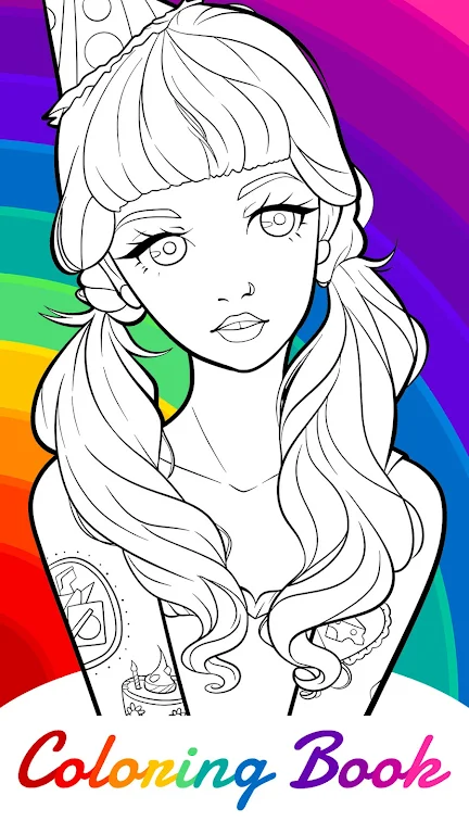 Melanie Martinez Coloring Book Screenshot3