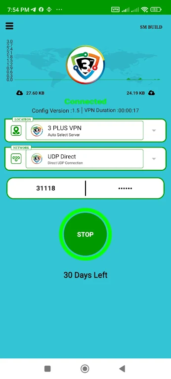 3 PLUS VPN Screenshot4