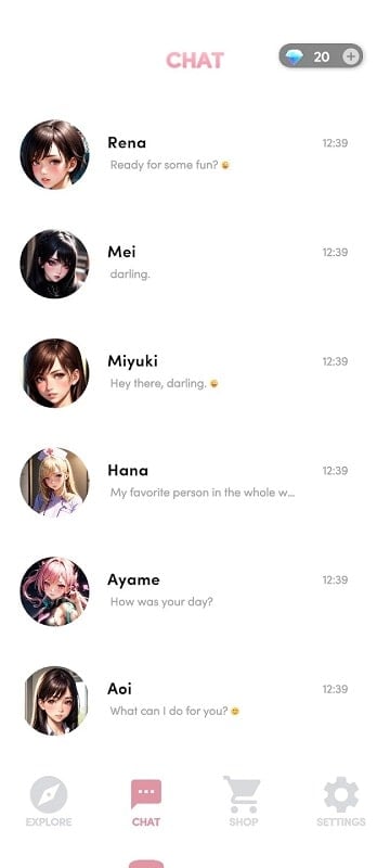 Waifu Chat Screenshot1