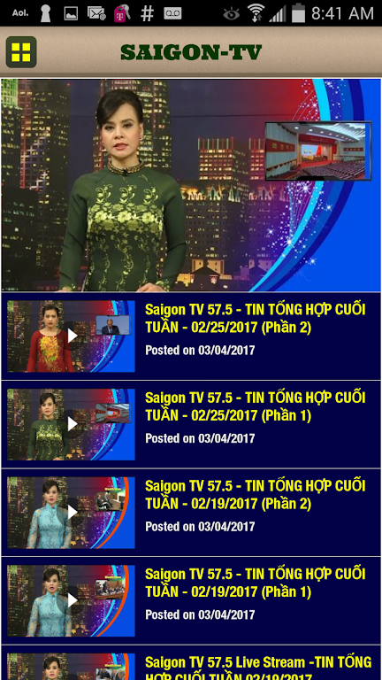 SAIGON TV 57.5 Screenshot3