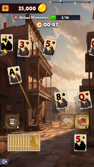 Solitaire: Wild West Screenshot2