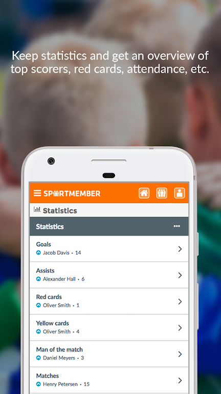 SportMember - Mobile team app Screenshot3