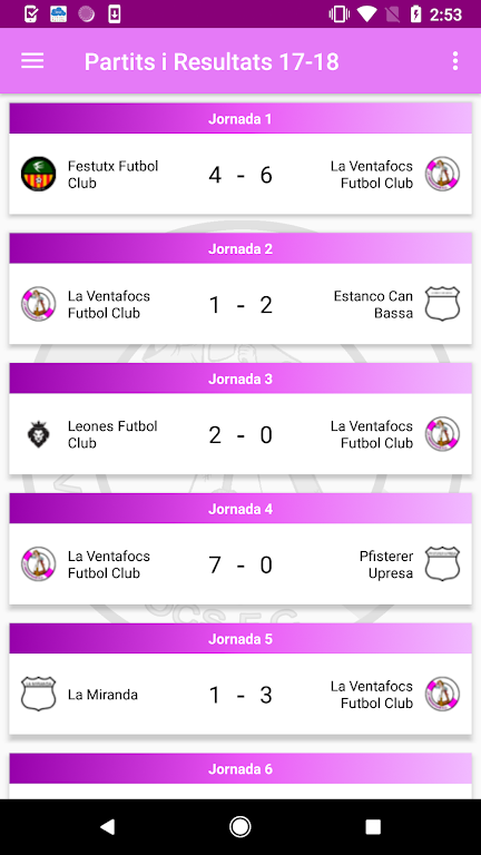 La Ventafocs F.C. Screenshot4