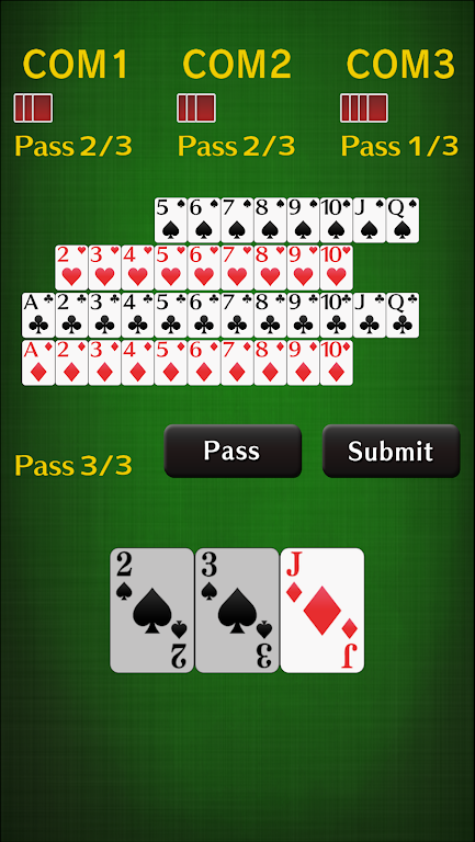 sevens [card game] Screenshot3