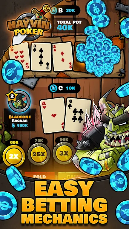 Hayvin Poker: Real-Time PVP Du Screenshot3