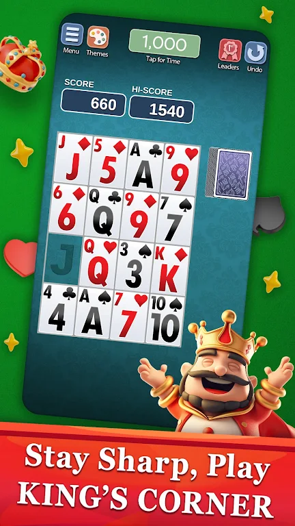 King’s Corner Solitaire Deluxe Screenshot1