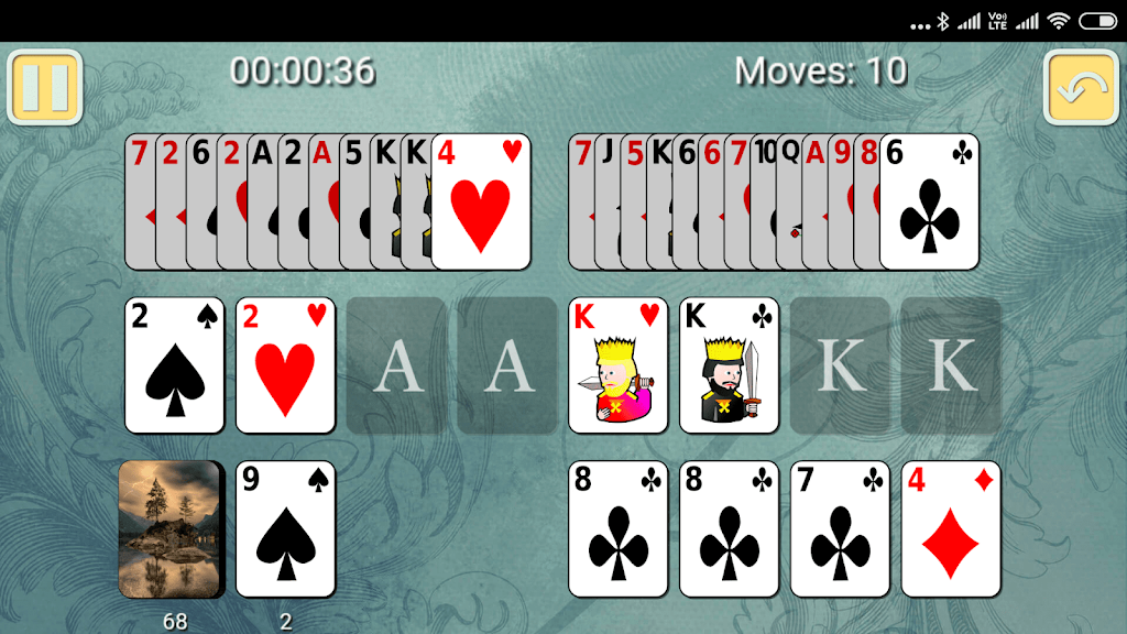 Aces and Kings Solitaire Screenshot1