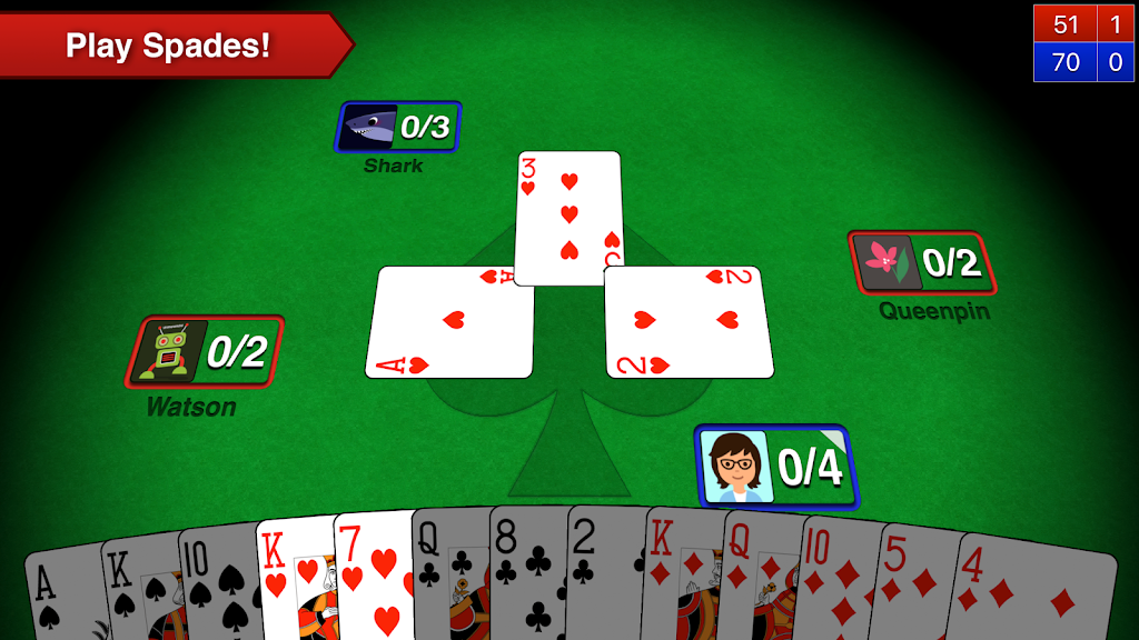 Spades + Card Game Online Screenshot1