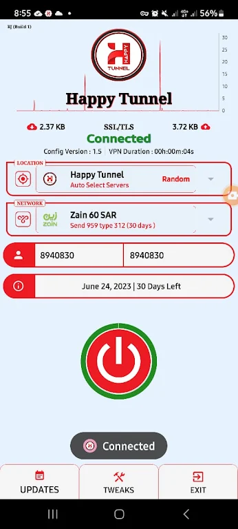 HAPPY TUNNEL VPN Screenshot3