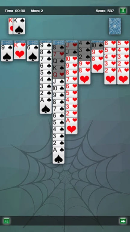 Super Classic Spider Solitaire Screenshot1