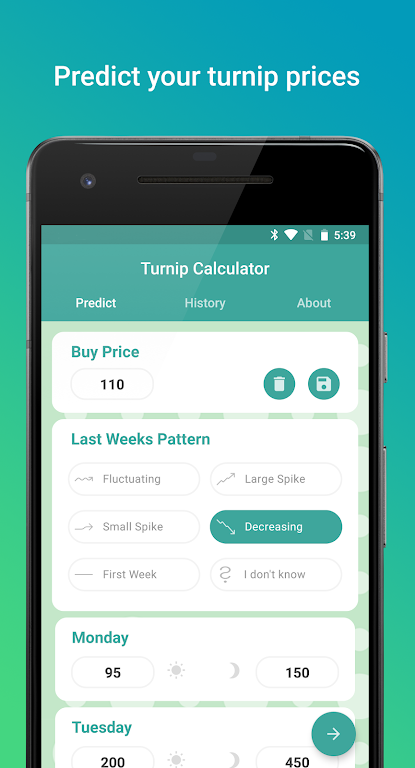 Turnip Calculator for ACNH Screenshot1