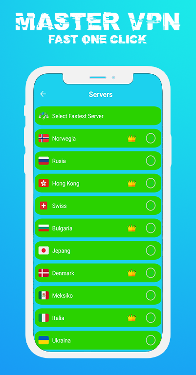 VPN Master - Super Vpn Proxy Screenshot4