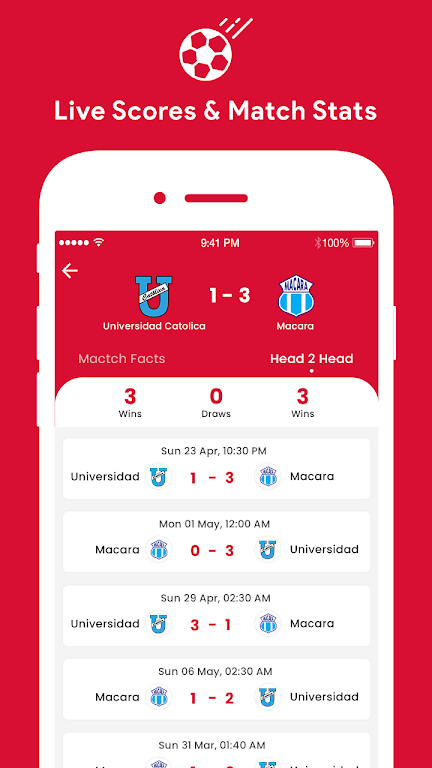 Football Score Screenshot2