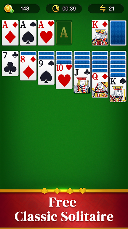 Solitaire Classic Klondike Screenshot1