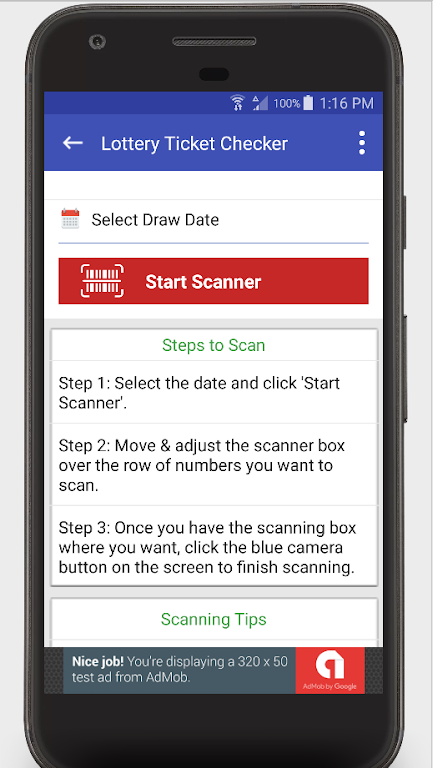 Lottery Ticket Scanner - North Carolina Checker Screenshot2