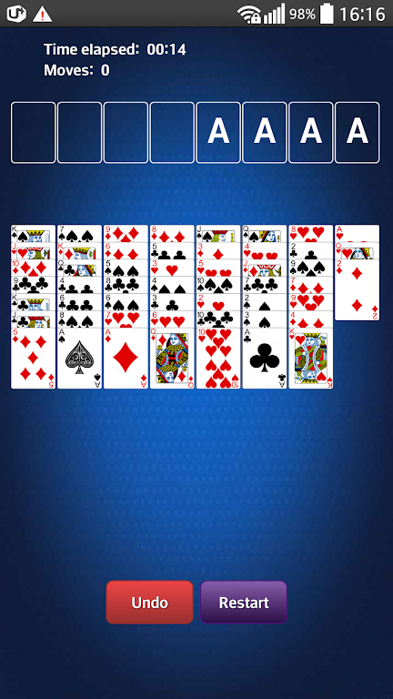 Simple FreeCell Game Screenshot2