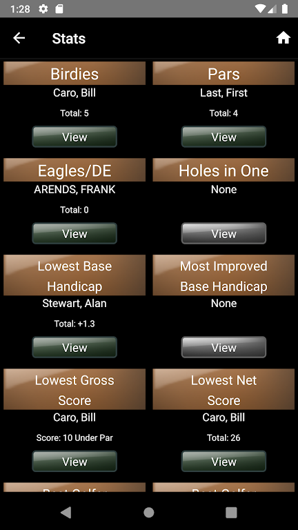 Golf Mobile Network Screenshot4