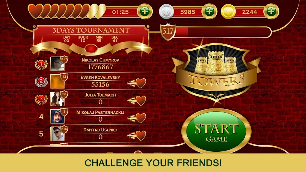 Towers TriPeaks Solitaire Screenshot3