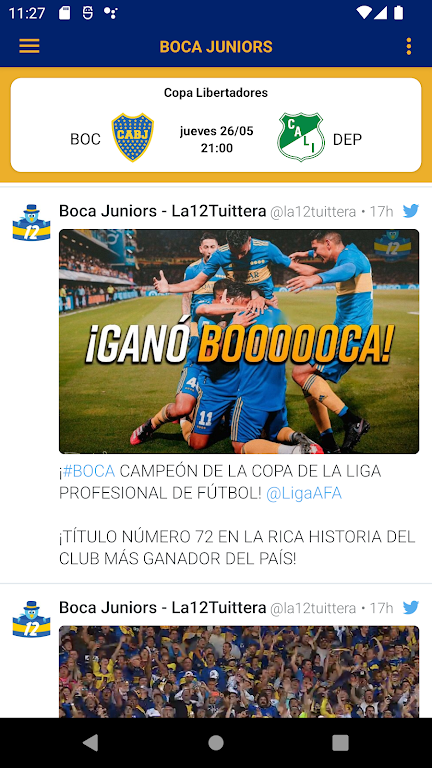 Boca Juniors Screenshot1