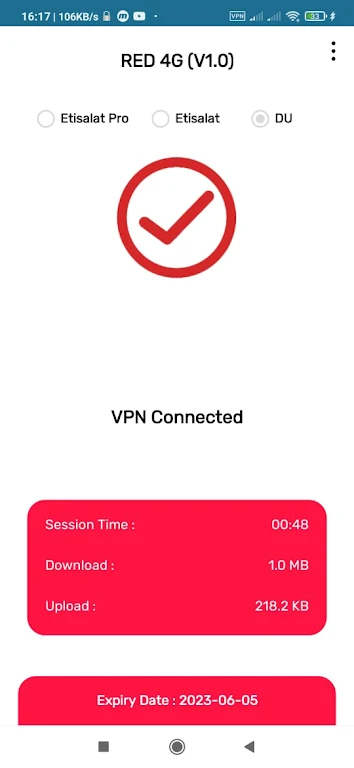 RED 4G VPN Screenshot4