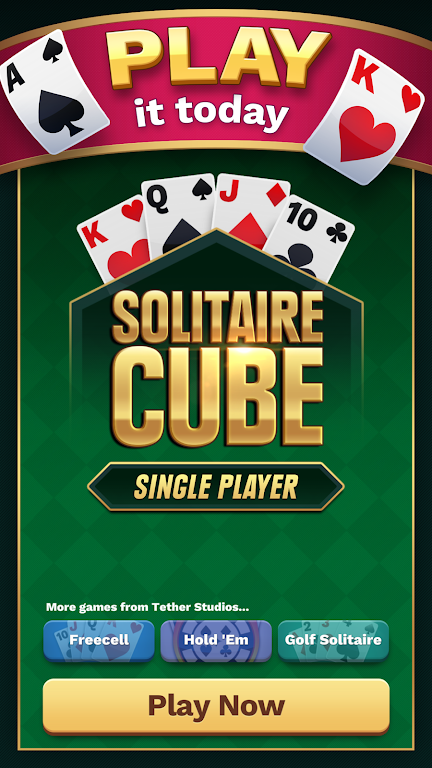 Solitaire Cube: Single Player Screenshot1