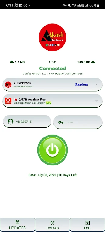 AKASH NetWork Lite - Safe VPN Screenshot3