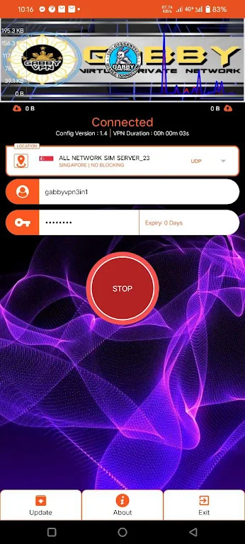 GABBY VPN 3in1 Screenshot1