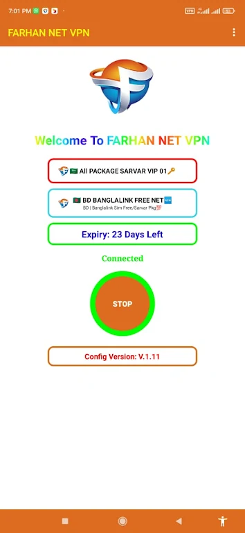 FARHAN NET VPN Screenshot3