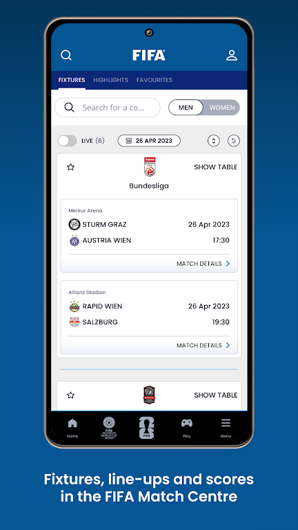 FIFA Official App Screenshot3