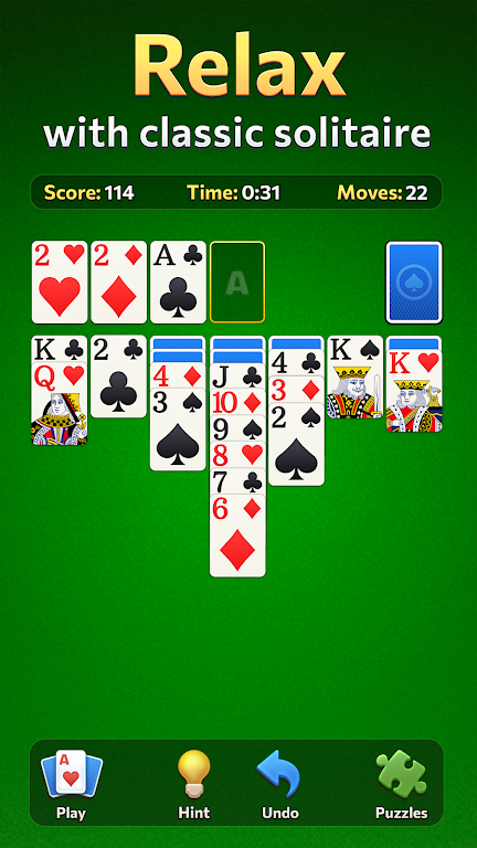 Solitaire Daily Break & Puzzle Screenshot1