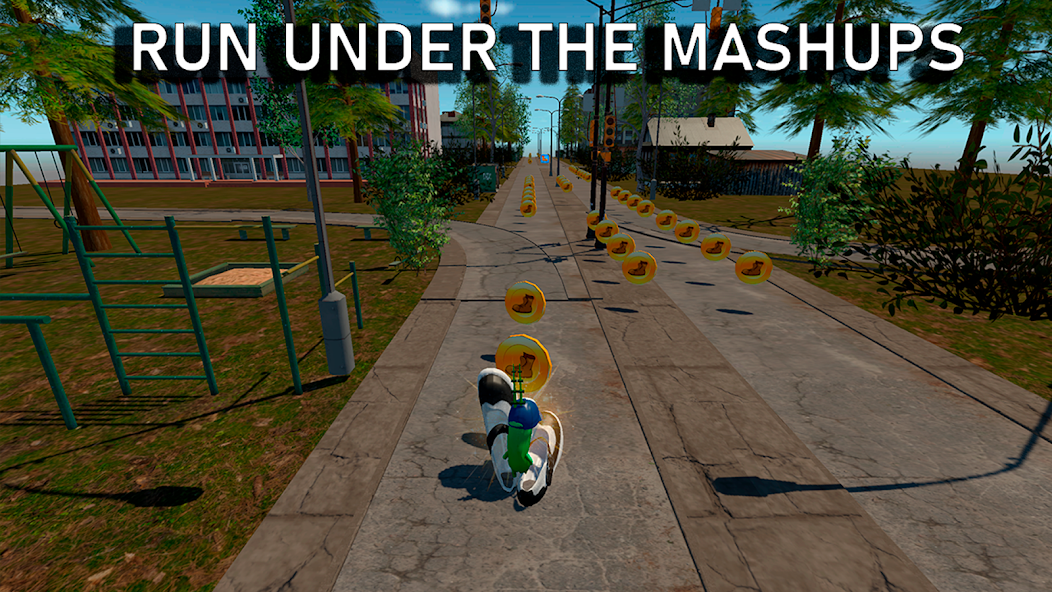 Runner games 3d - heroes meme Mod Screenshot4