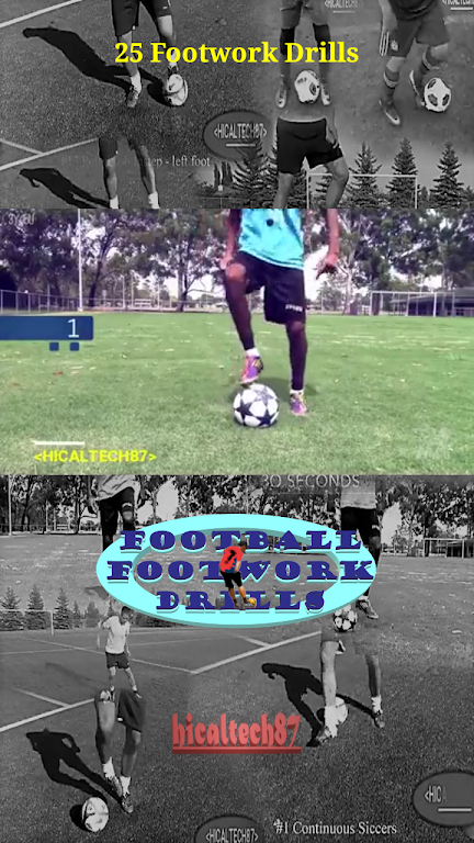 Soccer Footwork Drills Screenshot4