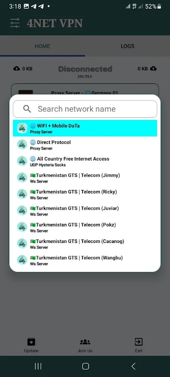 4NET VPN - Fast & Secure Screenshot3