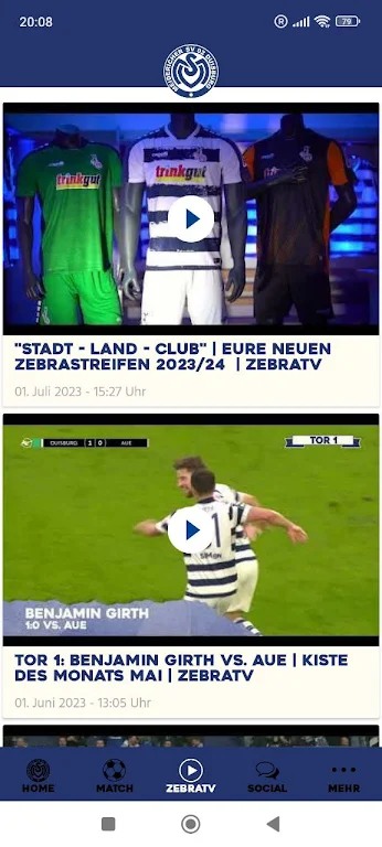 MSV Duisburg Screenshot3