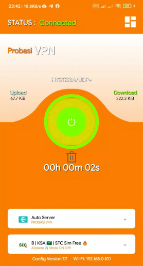 PROBASI VPN - Fast And Secure Screenshot1