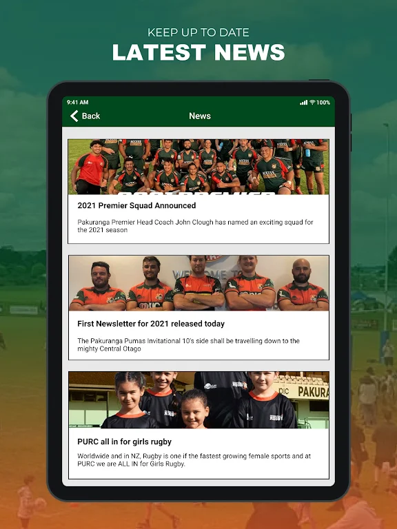 Pakuranga United Sports Screenshot4