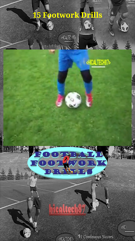 Soccer Footwork Drills Screenshot3