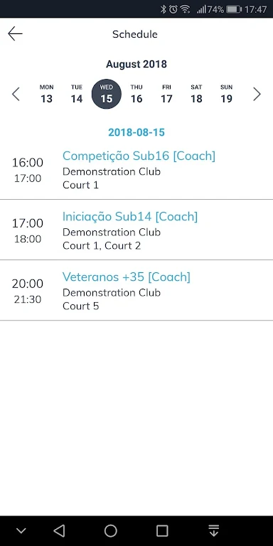 Tiesports Tie Coach Screenshot3