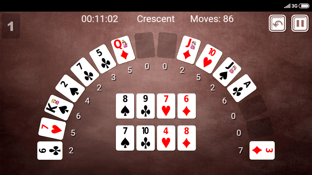 Crescent Solitaire Screenshot4