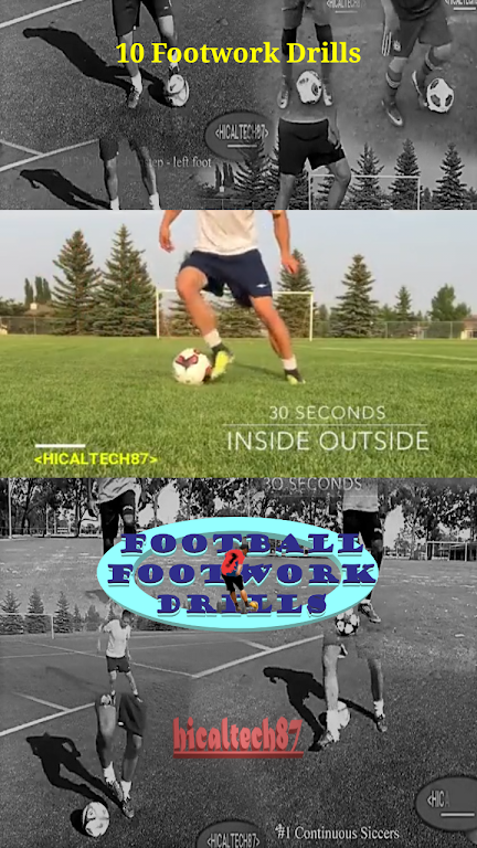 Soccer Footwork Drills Screenshot2