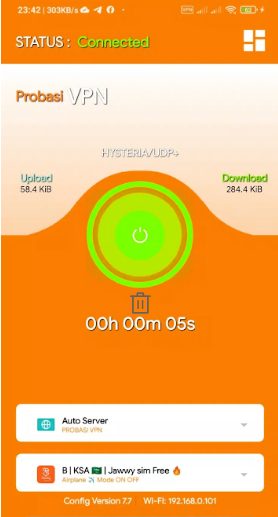 PROBASI VPN - Fast And Secure Screenshot2