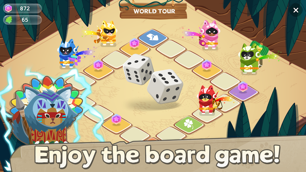 Solitaire Cat Islands-TriPeaks Screenshot4