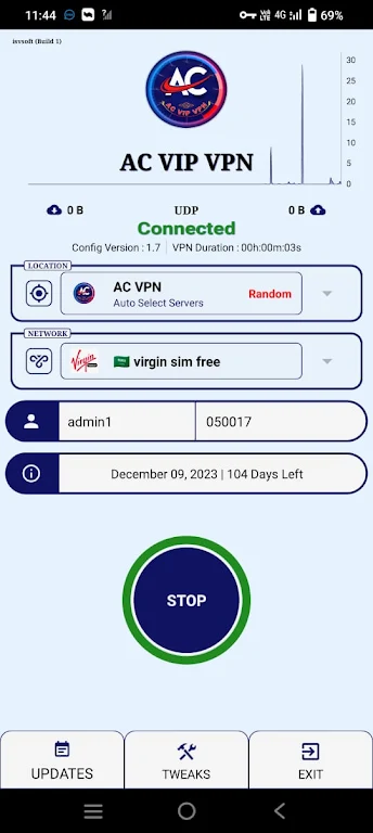 AC VIP VPN - MAX Screenshot3